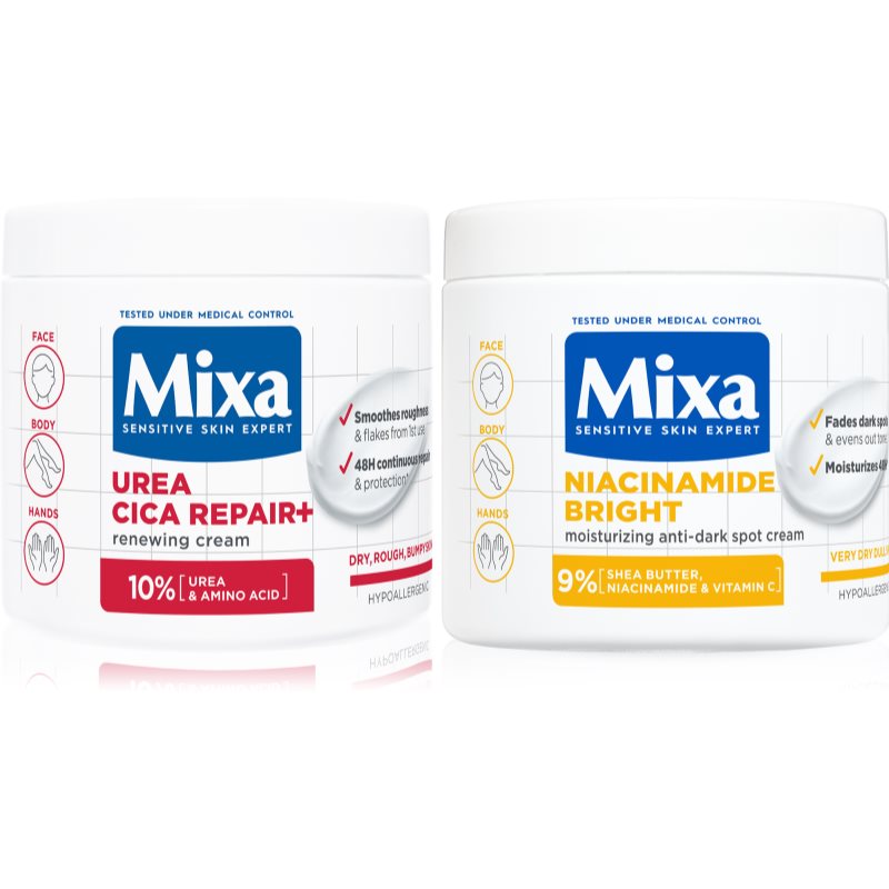 Mixa Sensitive Skin Expert set pentru regenerarea pielii