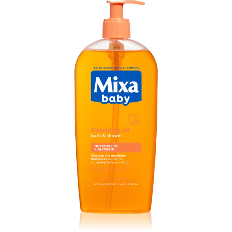 Mixa Baby ulei spumant pentru dus si baie 400 ml