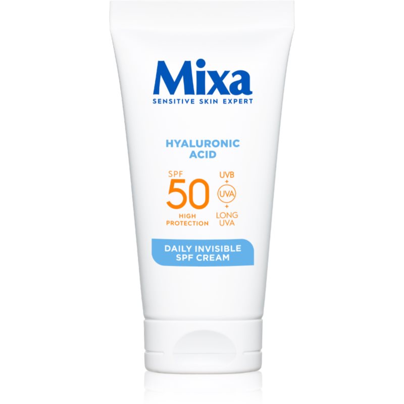 MIXA Daily Invisible SPF Cream crema de zi hidratanta SPF 50 50 ml