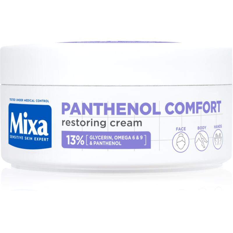 Mixa Panthenol Comfort cremă de corp regeneratoare pentru piele uscata spre atopica 150 ml