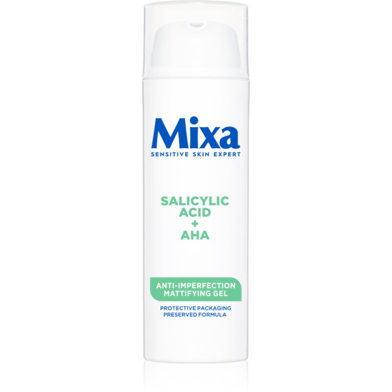 MIXA Anti-Imperfection Mattifying Gel gel crema matifianta impotriva imperfectiunilor pielii 50 ml