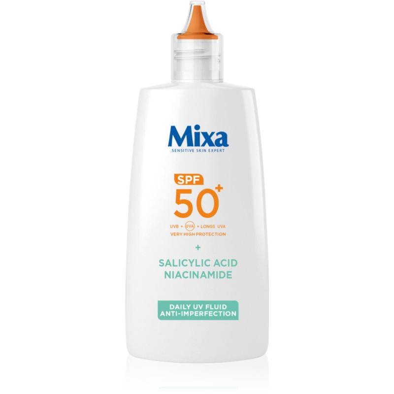 Mixa Anti-Imperfection lichid protector ultra ușor SPF 50+ 40 ml