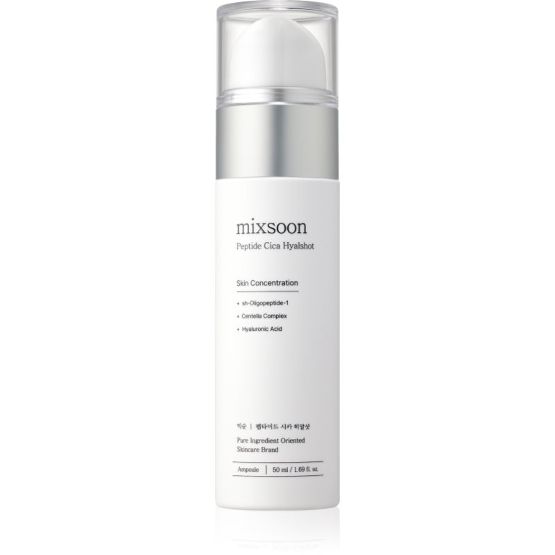 mixsoon Peptide Cica Hyalshot ser calmant pentru minimizarea porilor 50 ml