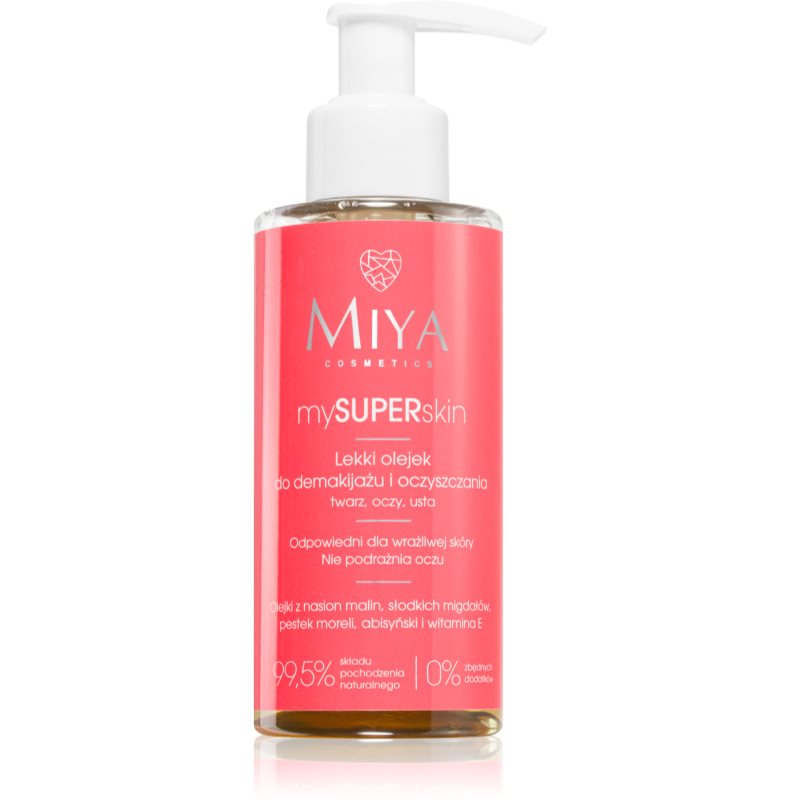 MIYA Cosmetics mySUPERskin ulei demachiant 140 ml