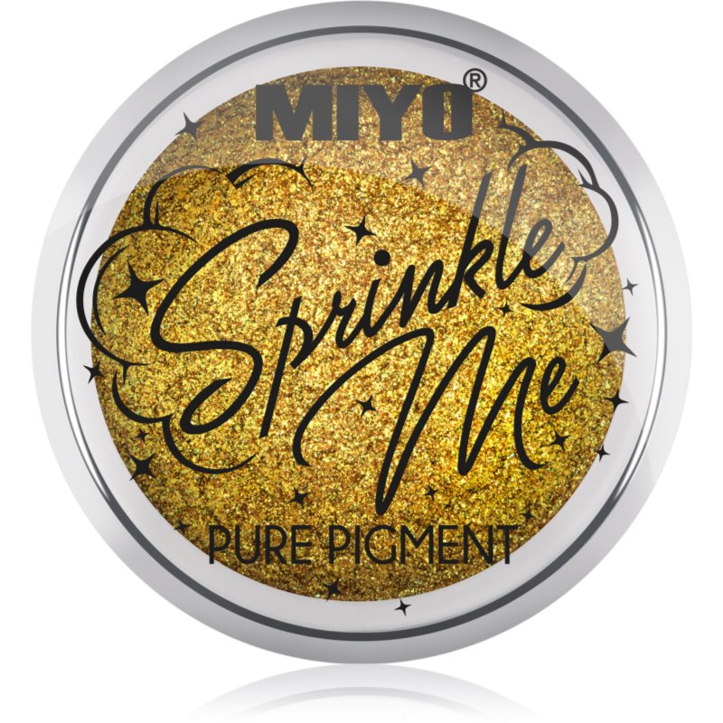 Miyo Sprinkle Me pigment cu sclipici culoare 08 Midas touch 2 g