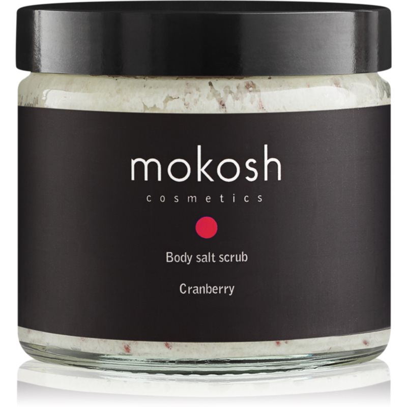 Mokosh Cranberry peeling corporal cu saruri 300 g