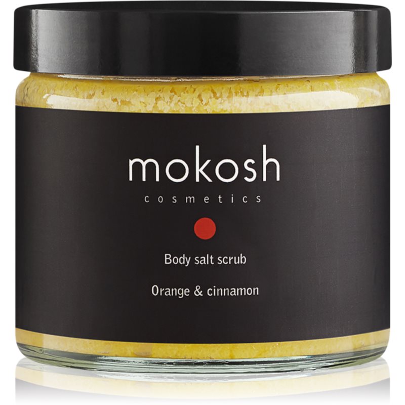 Mokosh Orange & Cinnamon sare pentru exfoliere pentru corp 250 ml