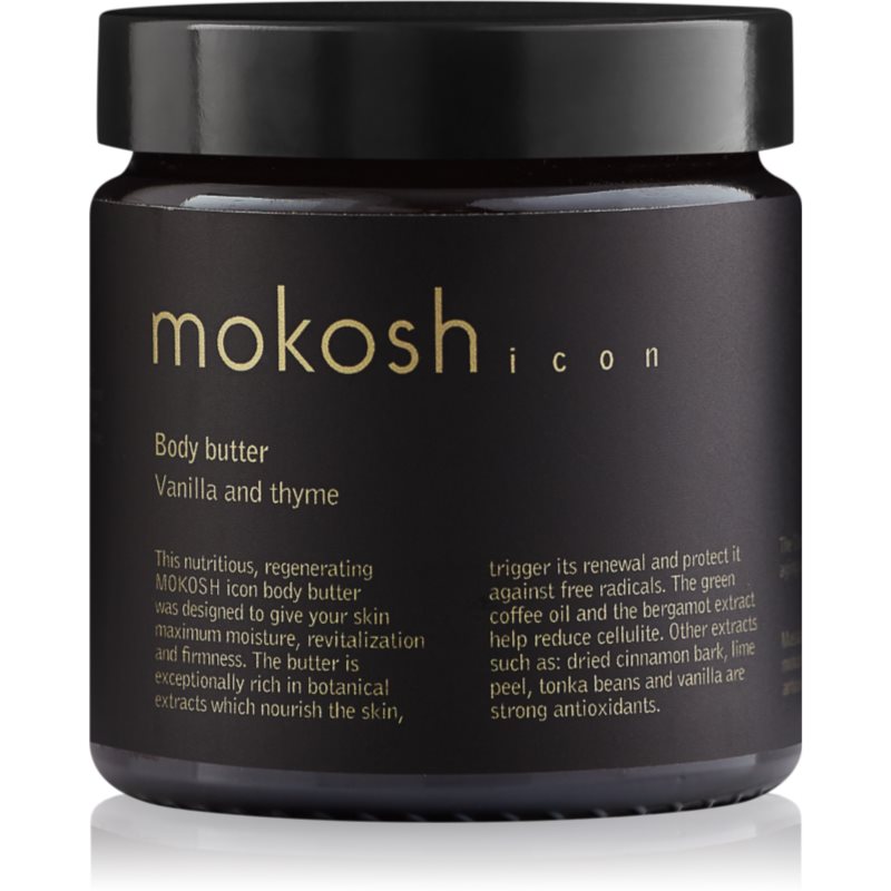 Mokosh Icon Vanilla & Thyme unt pentru corp, hranitor 120 ml