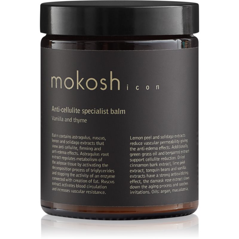 Mokosh Icon Vanilla & Thyme balsam anti-celulită 180 ml