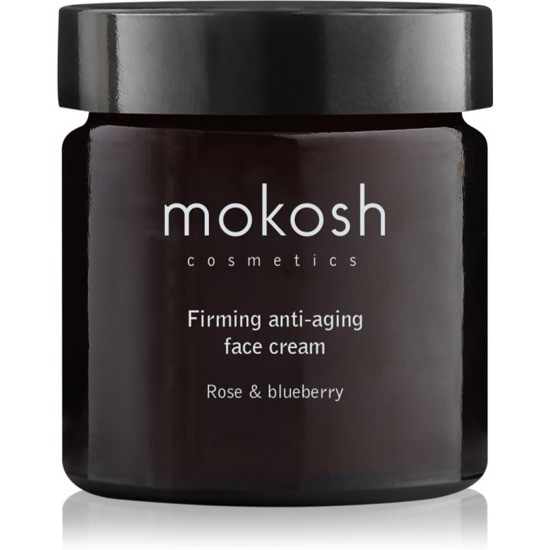 Mokosh Rose & Blueberry crema de fata cu efect de fermitate anti-îmbătrânire 60 ml