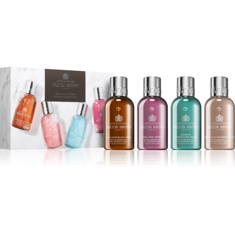 Molton Brown Floral &amp; Woody Body Care Collection set cadou in dus
