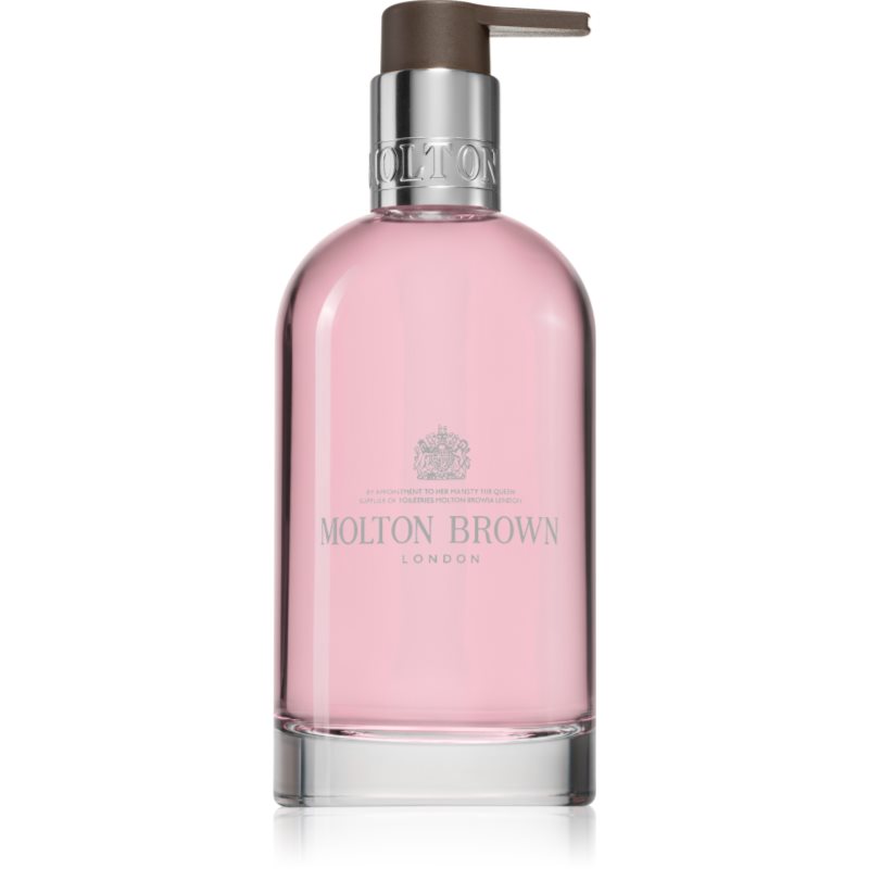 Molton Brown Delicious Rhubarb & Rose Hand Wash Săpun lichid pentru mâini 200 ml