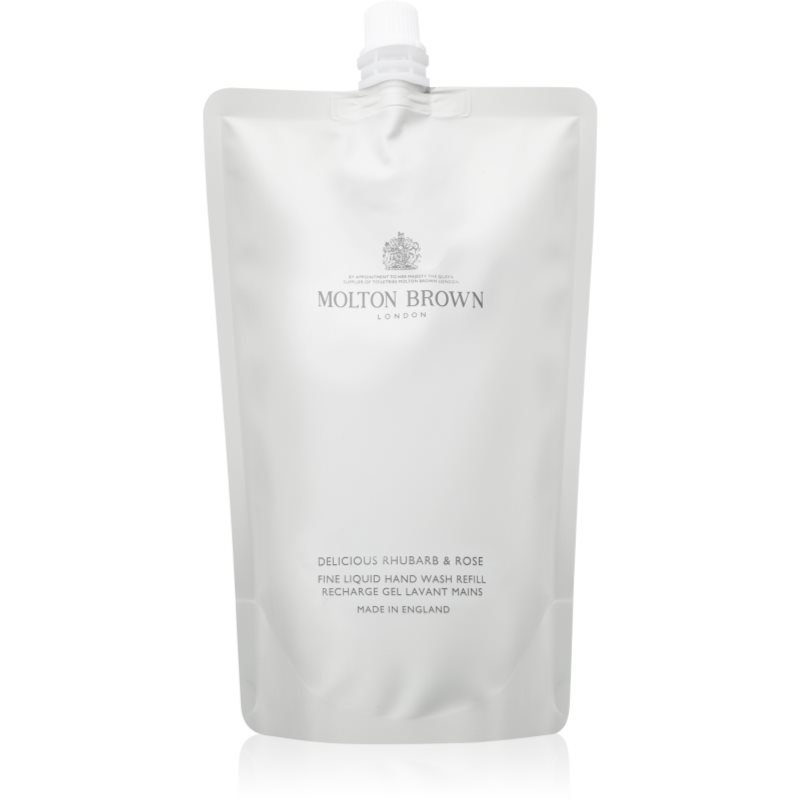 Molton Brown Delicious Rhubarb & Rose Hand Wash Săpun lichid pentru mâini Refill 400 ml
