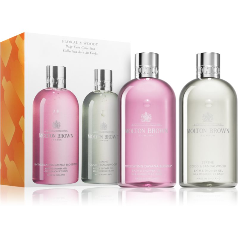 Molton Brown Floral & Woody Set set cadou pentru baie 2 buc