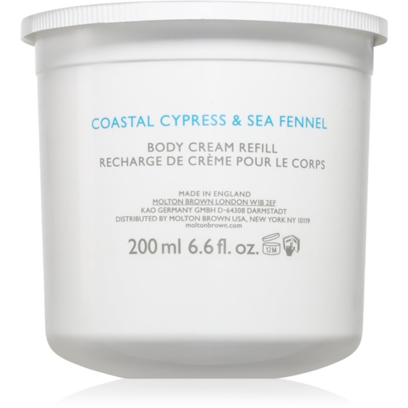 Molton Brown Coastal Cypress & Sea Fennel crema de corp rezervă 200 ml