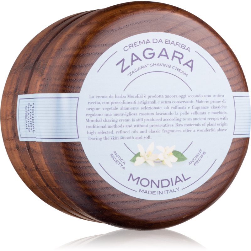 Mondial Luxury Wooden Bowl Crema Pentru Barbierit Zagara 140 Ml