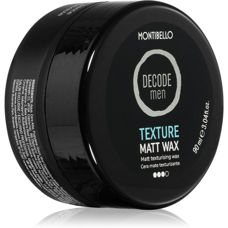 Montibello Decode Men Texture ceara de par pentru barbati 90 ml