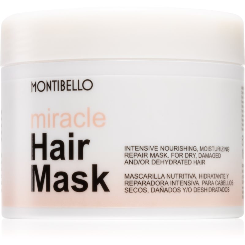 Montibello Miracle Masca intens hrănitoare pentru păr uscat și deteriorat 500 ml