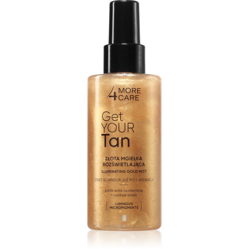 More4Care Get Your Tan Body Mist pentru stralucire 150 ml