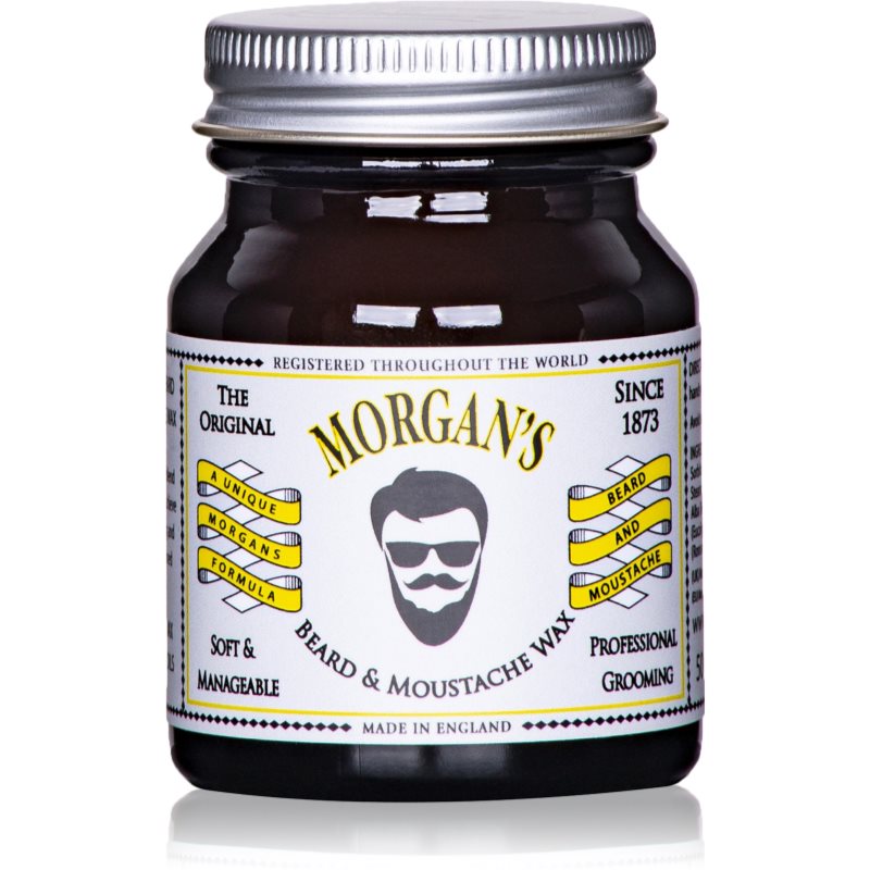 Morgan\'s Beard and Moustace Wax Soft and Manageable ceară pentru barbă 50 g