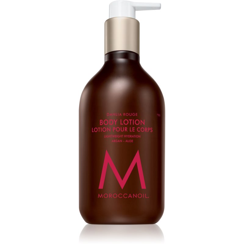 Moroccanoil Body Dahlia Rouge lotiune de corp hranitoare cu ulei de argan Aloe Vera si Vitamina E 360 ml