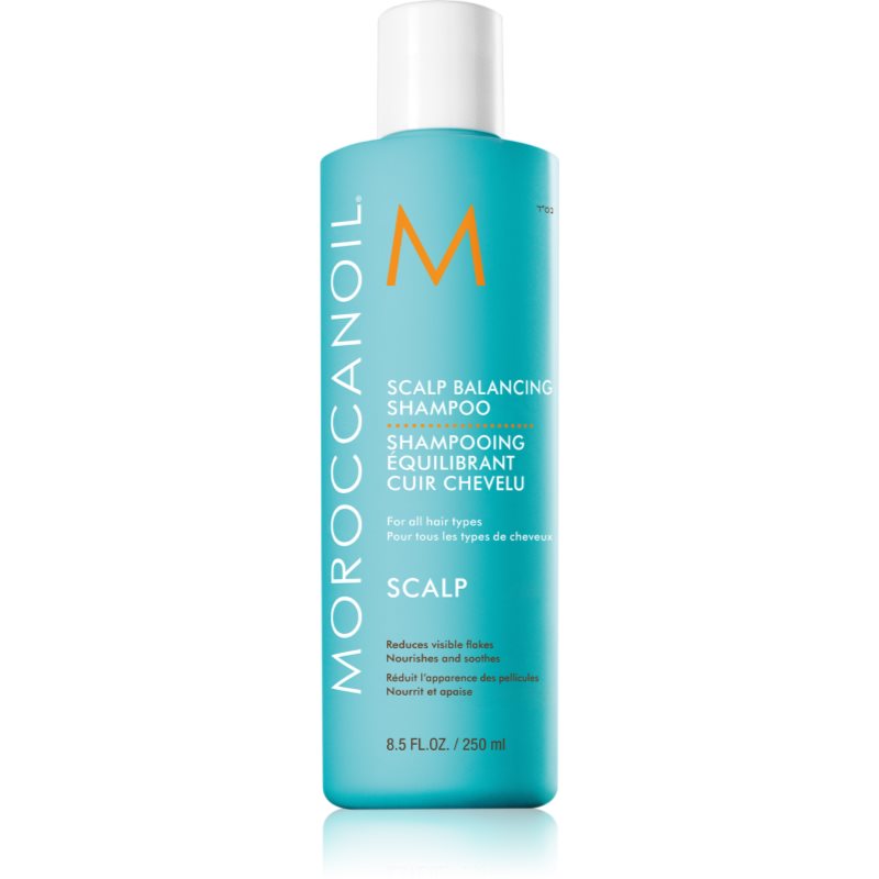 Moroccanoil Scalp Balancing Shampoo sampon cu efect calmant pentru par gras antimătreață 250 ml