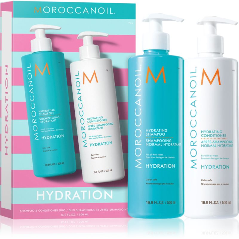 Moroccanoil Hydration Shampoo &amp; Conditioner Duo set pentru par uscat