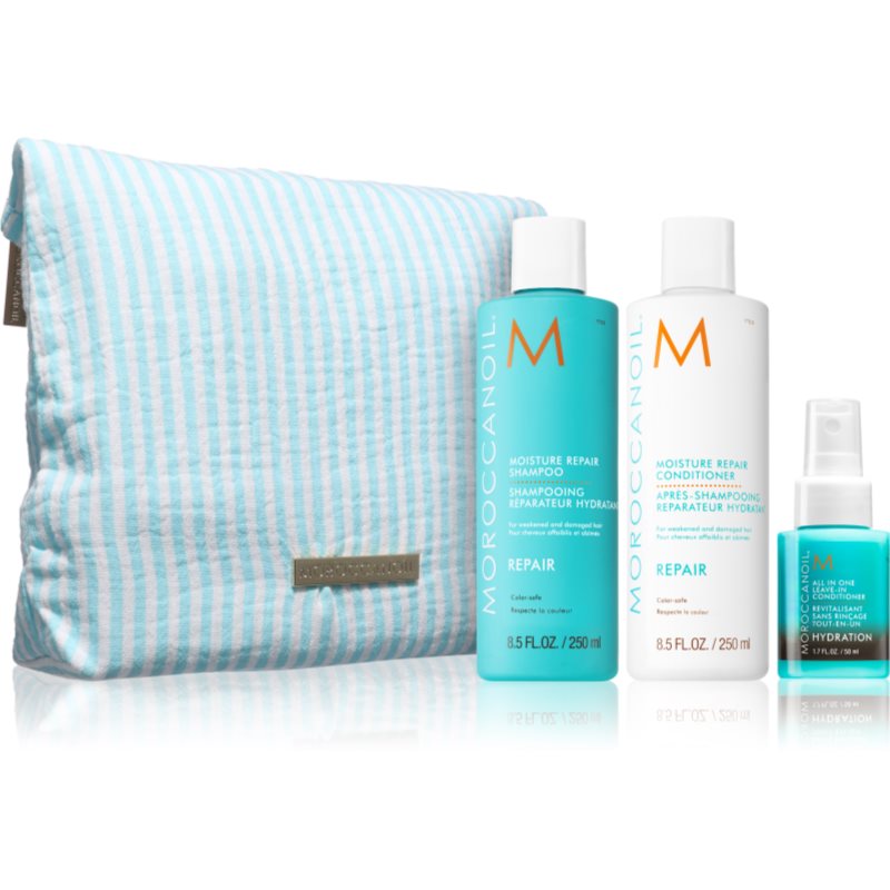 Moroccanoil Repair Set set cadou pentru par deteriorat 1 buc