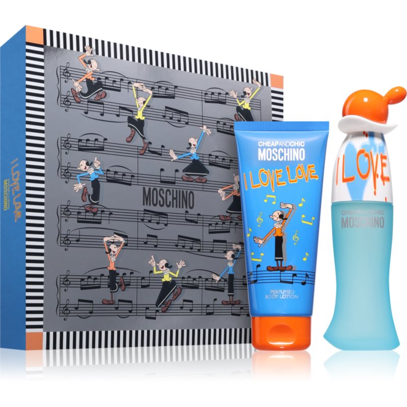 Moschino I Love Love set cadou pentru femei