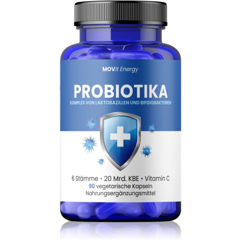 Movit Energy Probiotika Komplex von Laktobazillen und Bifidobakterien Kapseln mit Probiotika 108 g