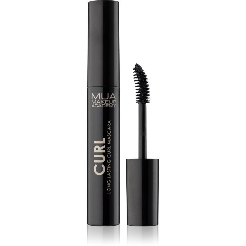MUA Makeup Academy Curl mascaral de lunga durata pentru volum și gene curbate 6 ml