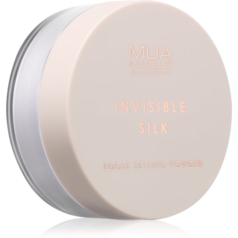 MUA Makeup Academy Invisible Silk pudra pulbere transparentă 16 g
