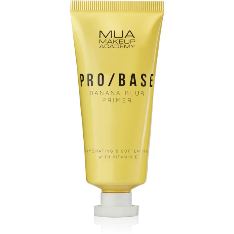 MUA Makeup Academy PRO/BASE Banana Blur baza hidratantă de machiaj 30 ml