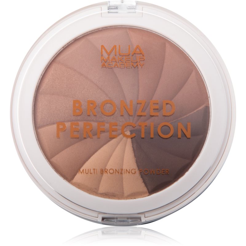 MUA Makeup Academy Bronzed Perfection pudra compacta pentru bronzat Golden Dunes 15 g