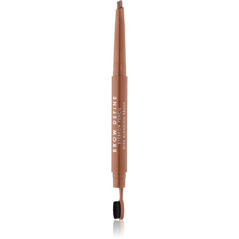 MUA Makeup Academy Brow Define creion pentru sprancene cu pensula culoare Auburn 0.25 g