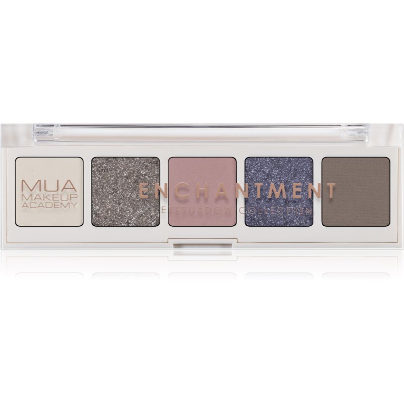 MUA Makeup Academy Professional 5 Shade Palette paletă cu farduri de ochi culoare Enchantment 3,8 g