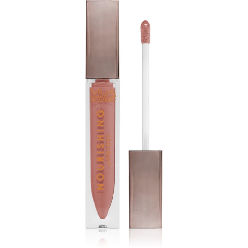 MUA Makeup Academy Lip Gloss Nourishing lip gloss nutritiv culoare Heroic 6.5 ml