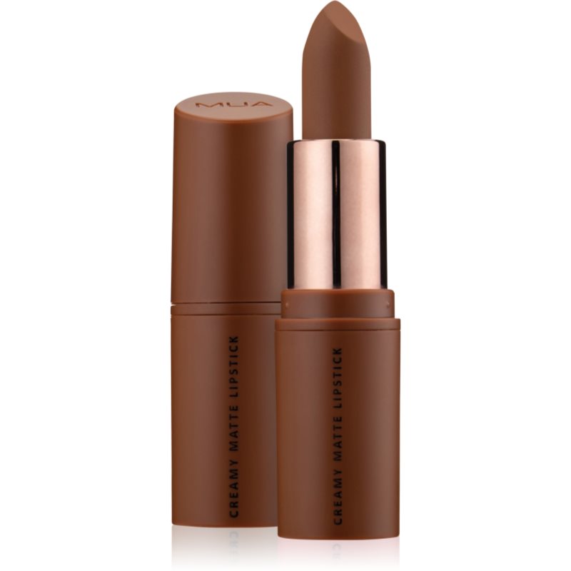 MUA Makeup Academy Creamy Matte ruj crema cu efect matifiant culoare Obsession 3.2 g