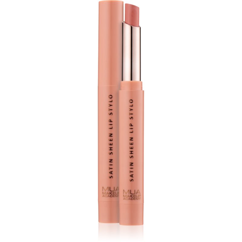 MUA Makeup Academy Satin Sheen ruj satinat culoare Super Nude 1.5 g