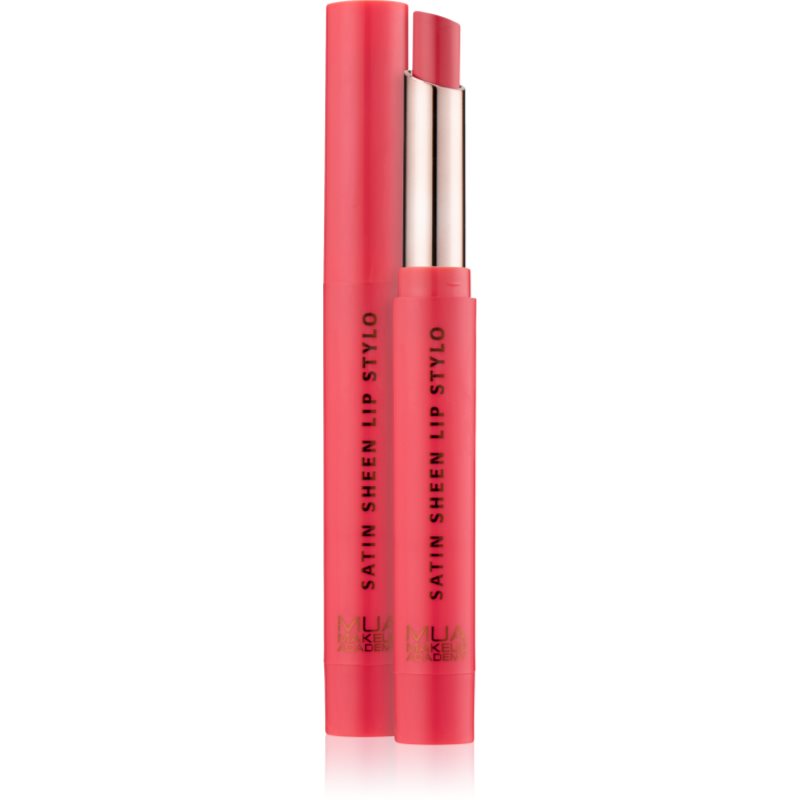 MUA Makeup Academy Satin Sheen ruj satinat culoare Love Letter 1.5 g