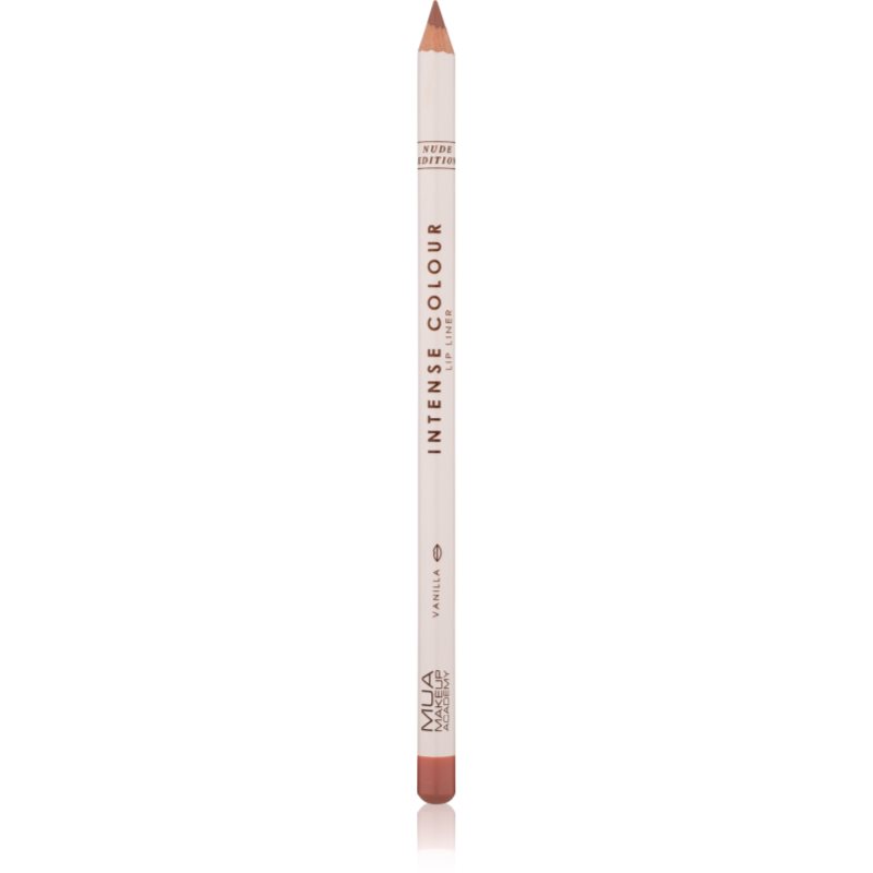 MUA Makeup Academy Intense Colour Nude Edition creion de buze cu trasare precisă culoare Vanilla 1.5 g