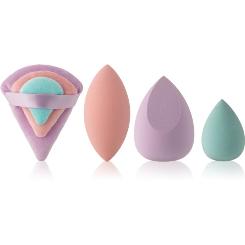 MUA Makeup Academy Powder Puff & Sponge Set Set mit Applikatoren