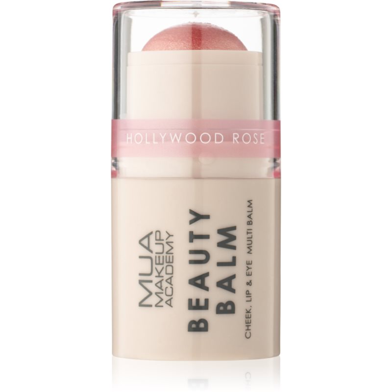 MUA Makeup Academy Beauty Balm blush cremos stick culoare Hollywood Rose 4 g