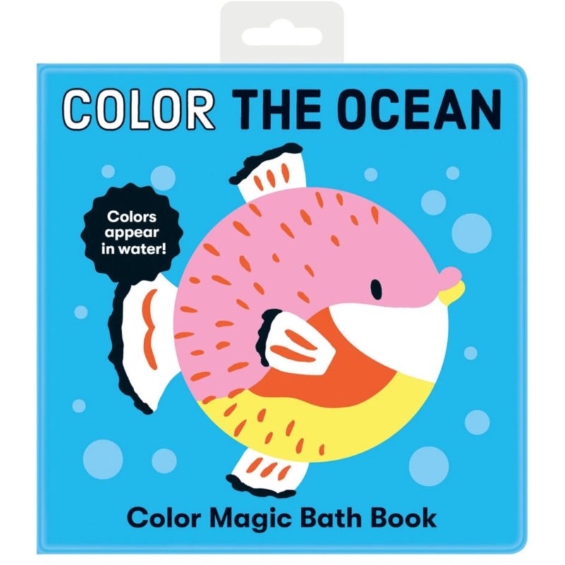 Mudpuppy Color Magic Bath Book Color The Ocean carte pentru apă 0+ y 1 buc