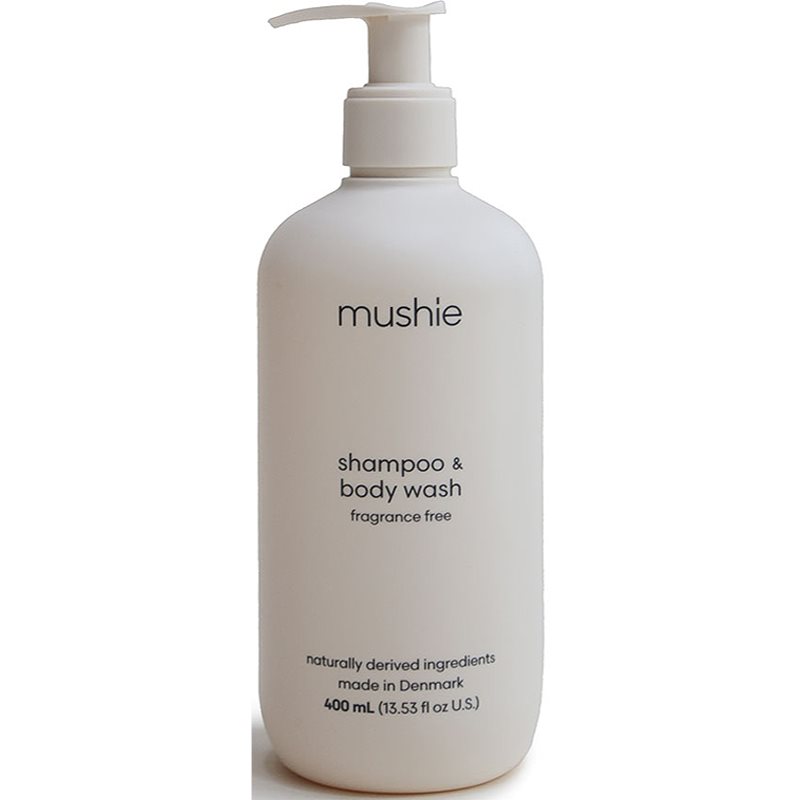 Mushie Organic Baby 2 in 1 gel de dus si sampon pentru copii 400 ml