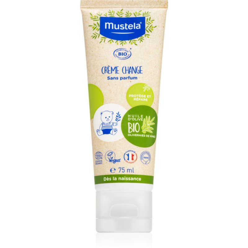 Mustela BIO crema protectoare pentru nou-nascuti si copii 75 ml