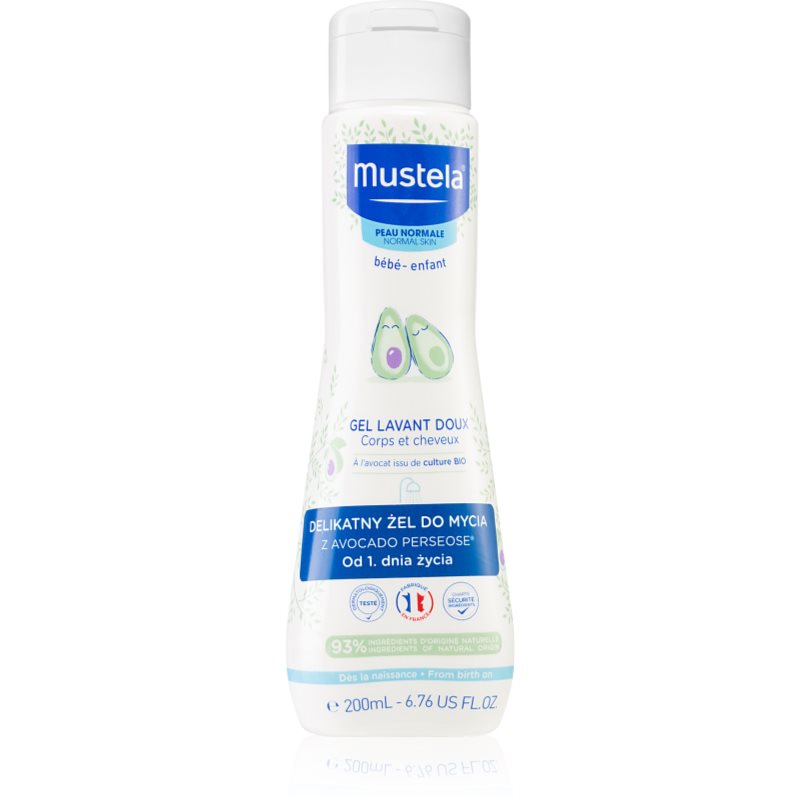 Mustela Bébé Bain gel pentru corp si par pentru copii 200 ml