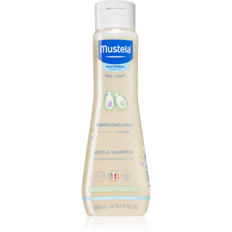 Mustela Bébé sampon delicat pentru nou-nascuti si copii 200 ml