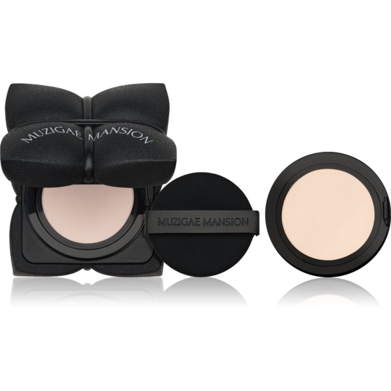MUZIGAE MANSION Sleek Matt Cushion burete cu machiaj de lungă durată SPF 50+ + refill culoare N19 2x15 g