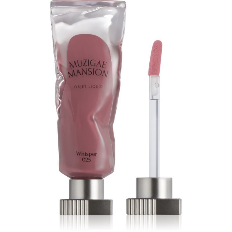 MUZIGAE MANSION Objet Liquid Ruj de buze lichid, de lunga durata cu efect matifiant culoare 025 Whisper 6 ml